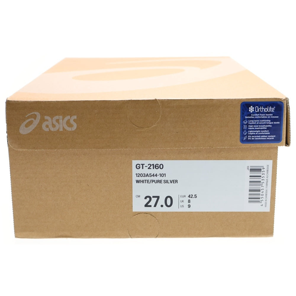 ASICS(アシックス) GT-2160 メッシュ ローカットスニーカー ホワイト/ブルー US9/27cm 1203A544-101