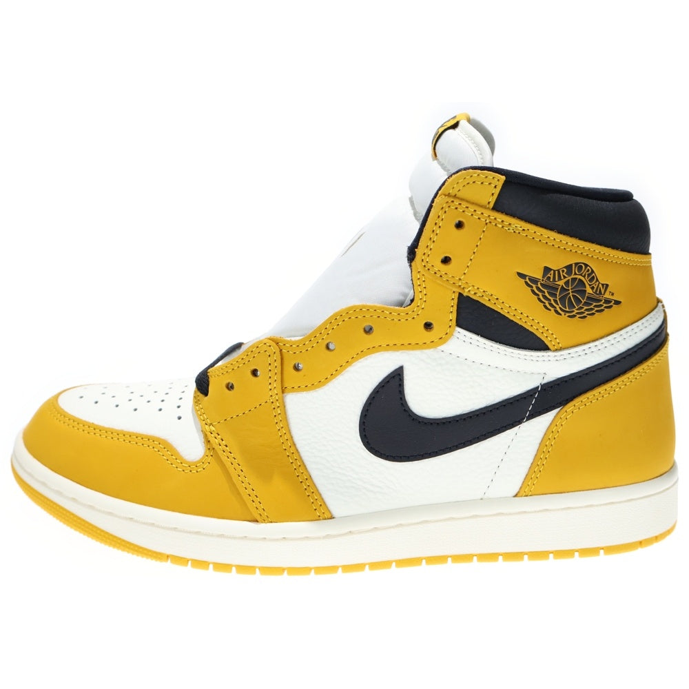 NIKE(ナイキ) AIR JORDAN 1 RETRO HIGH OG YELLOW OCHRE エア
