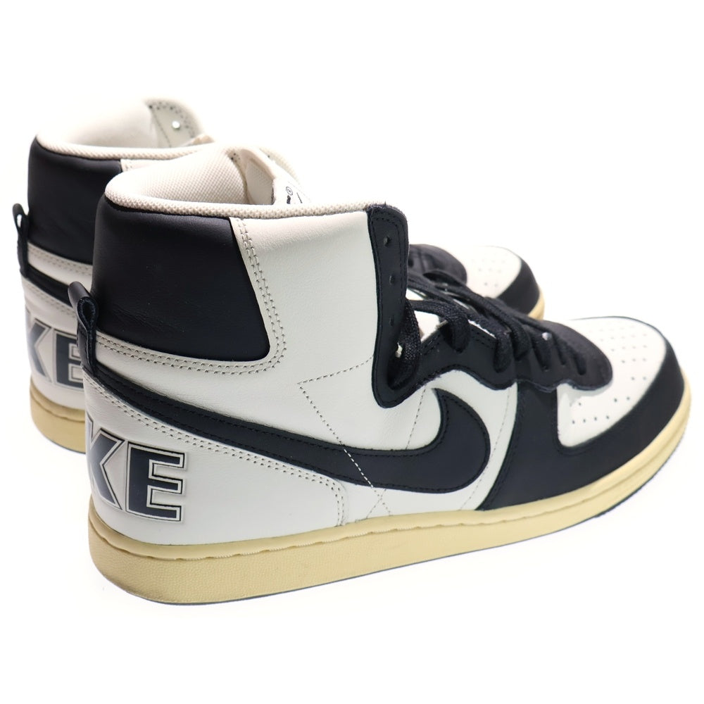 NIKE(ナイキ) TERMINATOR HIGH PRM ターミネーター ハイカットスニーカー ホワイト/ブラック US10.5/28.5cm FD0394-030