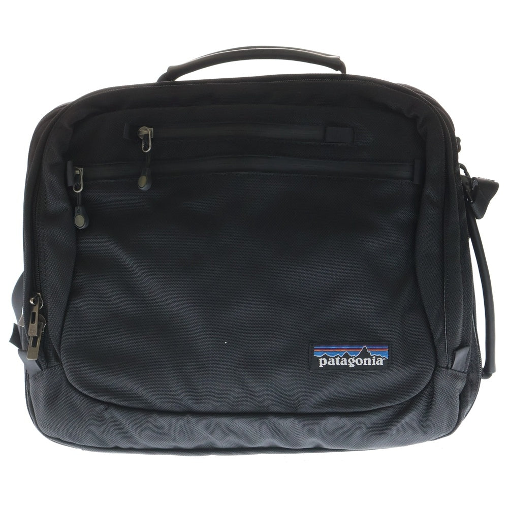 PATAGONIA(パタゴニア) ロゴラベル 2WAY ショルダーバッグ リュックサック バックパック ブラック
