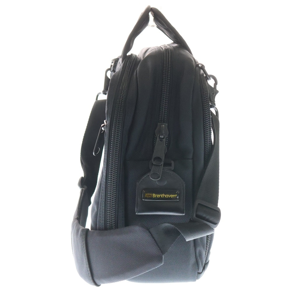 NO BRAND(ノーブランド) BRENTHAVEN ブレントヘブン 2WAY ビッグブリーフケース ショルダーバッグ ブラック