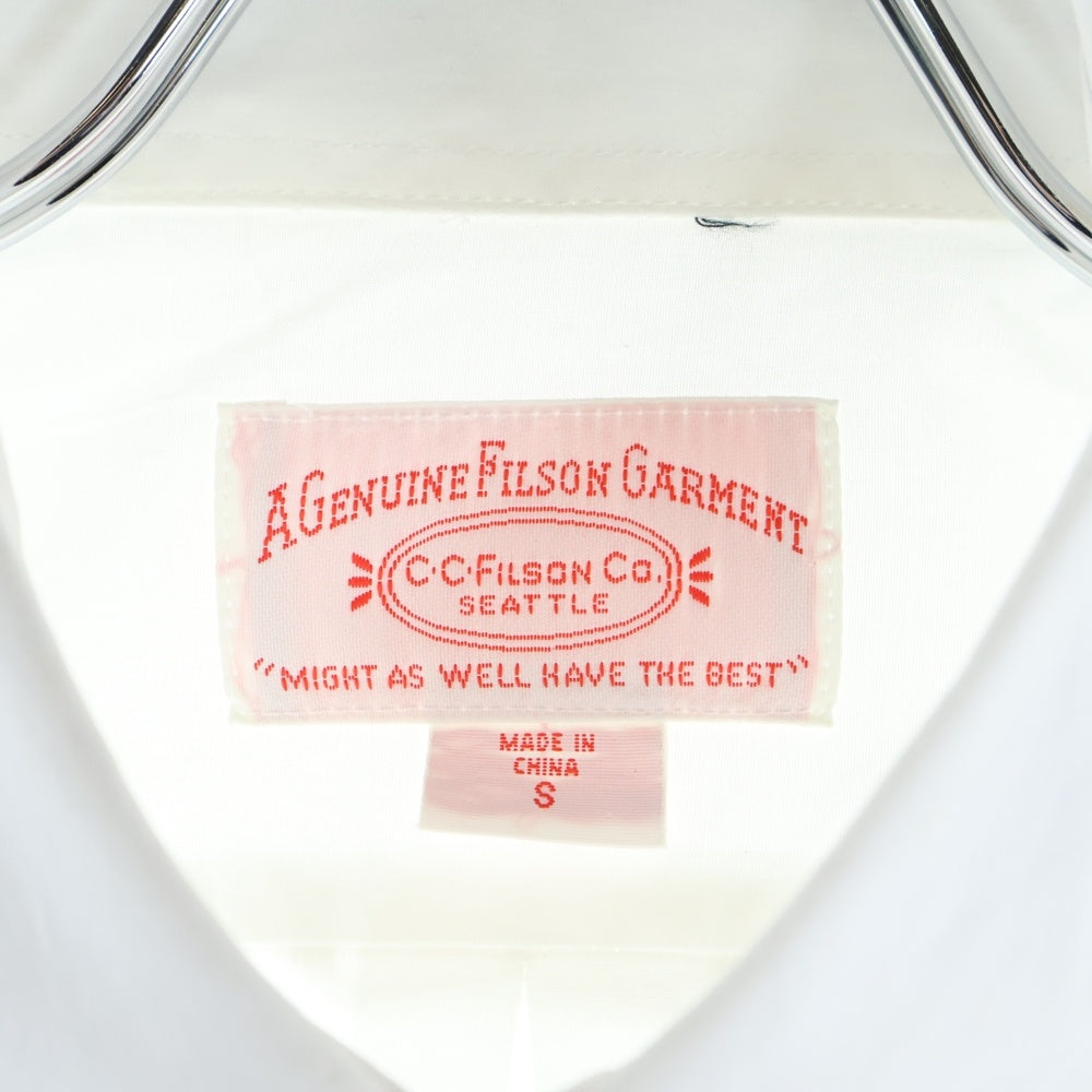 FILSON(フィルソン) ボタンダウン フロントポケット カッターシャツ ワイシャツ ホワイト