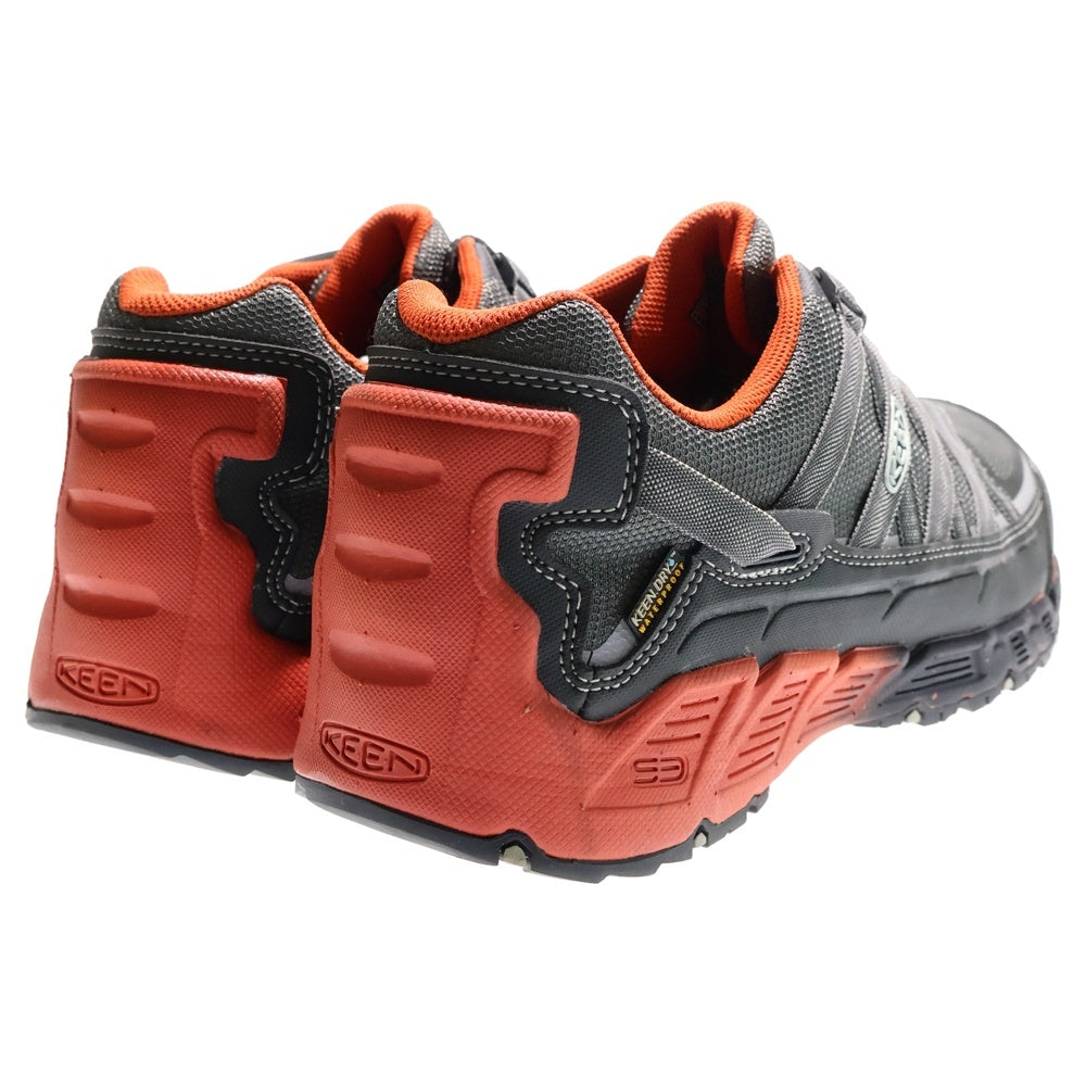 KEEN(キーン) ローカットスニーカー トラッキングシューズ グレー/オレンジ US10.5/28.5cm 1015705