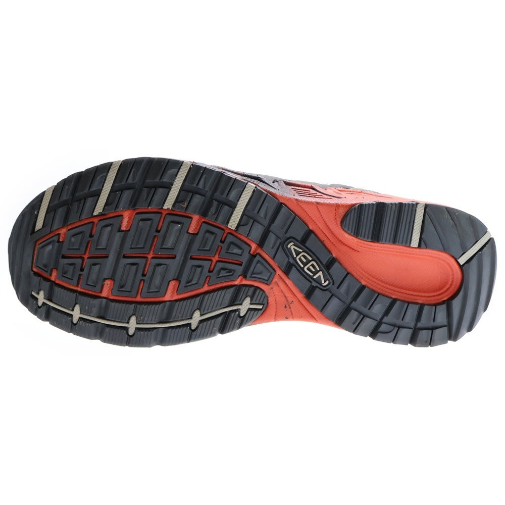 KEEN(キーン) ローカットスニーカー トラッキングシューズ グレー/オレンジ US10.5/28.5cm 1015705