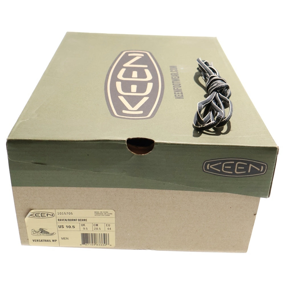 KEEN(キーン) ローカットスニーカー トラッキングシューズ グレー/オレンジ US10.5/28.5cm 1015705