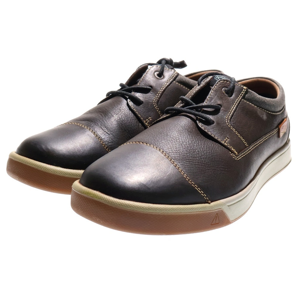 KEEN(キーン) レザー ローカットスニーカー ブラウン US10.5/28.5cm 1014760