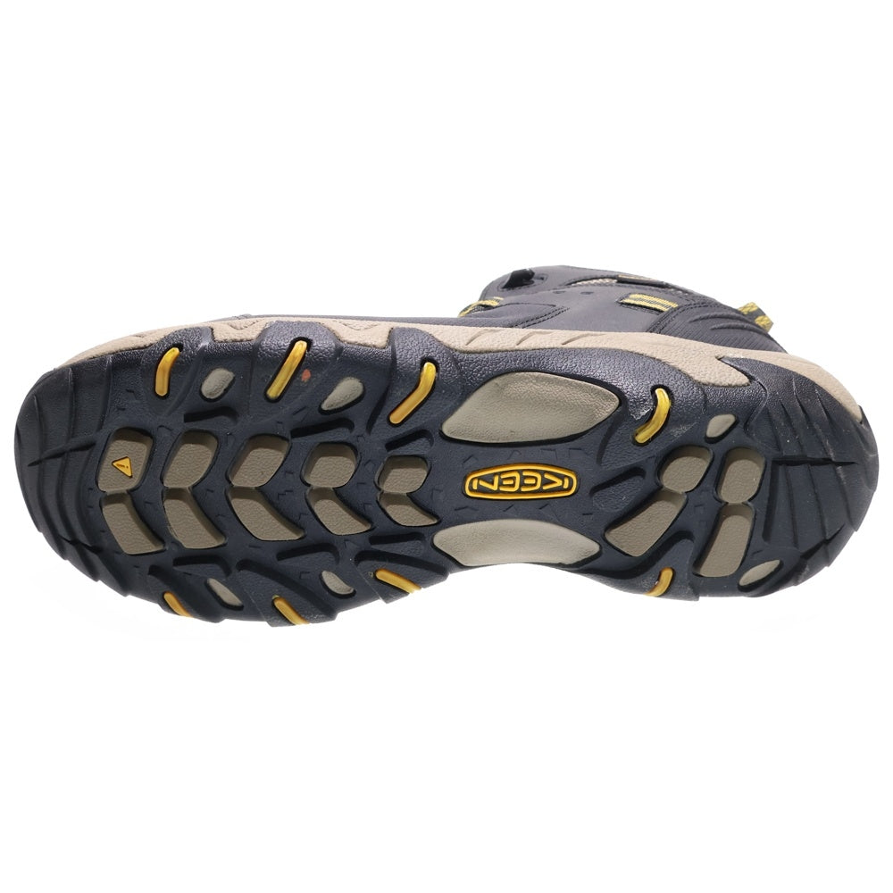 KEEN(キーン) ラバーロゴ トレッキングシューズ ブラック 1013309