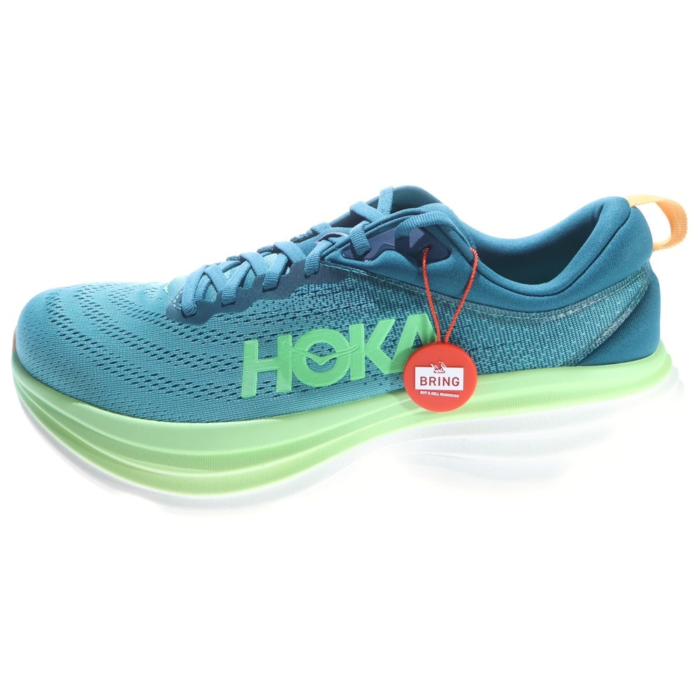 HOKA ONE ONE(ホカオネオネ) BONDI 8 ボンダイ メッシュ ローカットスニーカー ライトブルー US10.5/28.5cm 1123202