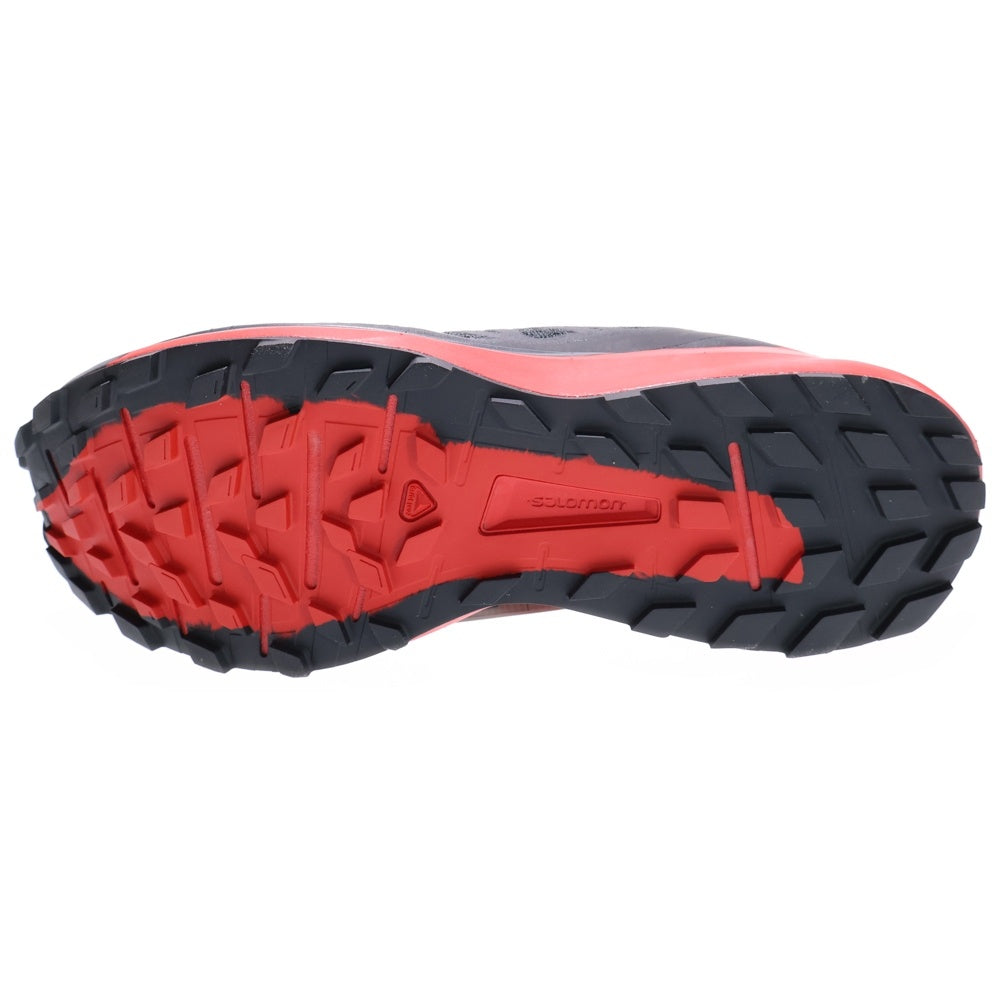 SALOMON(サロモン) SENSE RIDE 4 センス ライド メッシュ ローカットスニーカー ブラック/レッド US10/28cm 413781