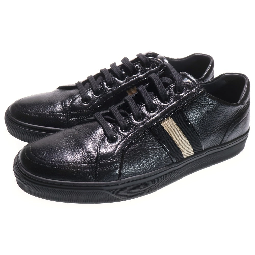 BALLY(バリー) PRESTIGE プレステージ サイドライン レザー ローカットスニーカー ブラック