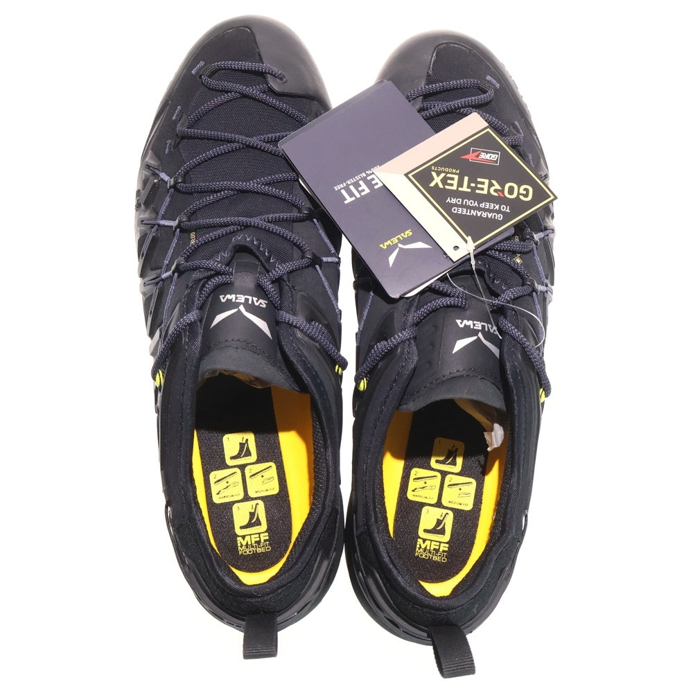 NO BRAND(ノーブランド) SALEWA MS WILDFIRE EDGE GTX サレワ ワイルドファイア エッジ ゴアテックス ローカットスニーカー ブラック US10.5/28.5cm 0971
