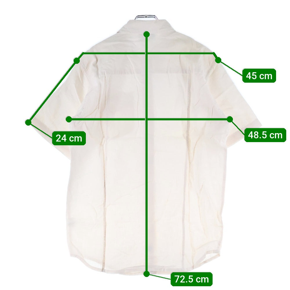 PATAGONIA(パタゴニア) フロントポケット 半袖シャツ ピンクホワイト