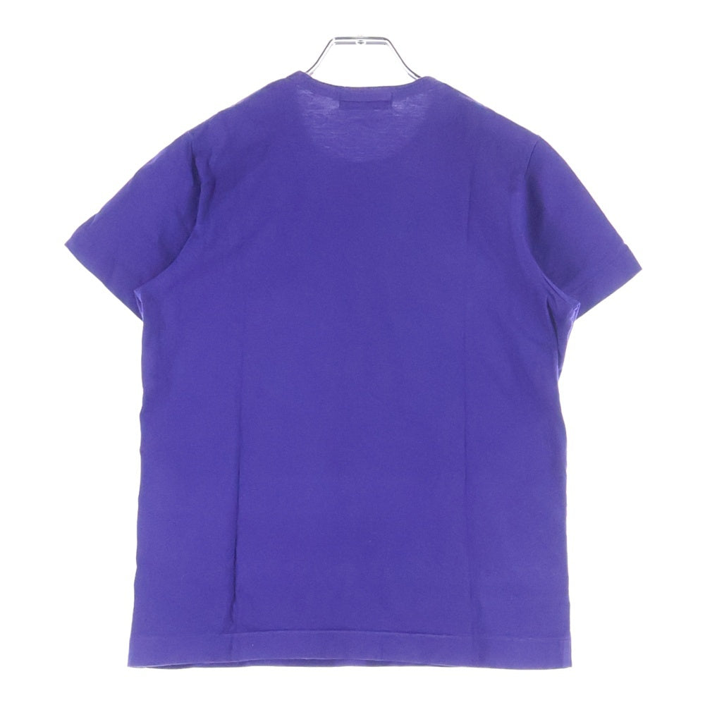tricot COMME des GARCONS(トリコ コム デ ギャルソン) 06SS レースデザイン クルーネック 半袖Tシャツカットソー パープル TQ-T010 AD2005 レディース