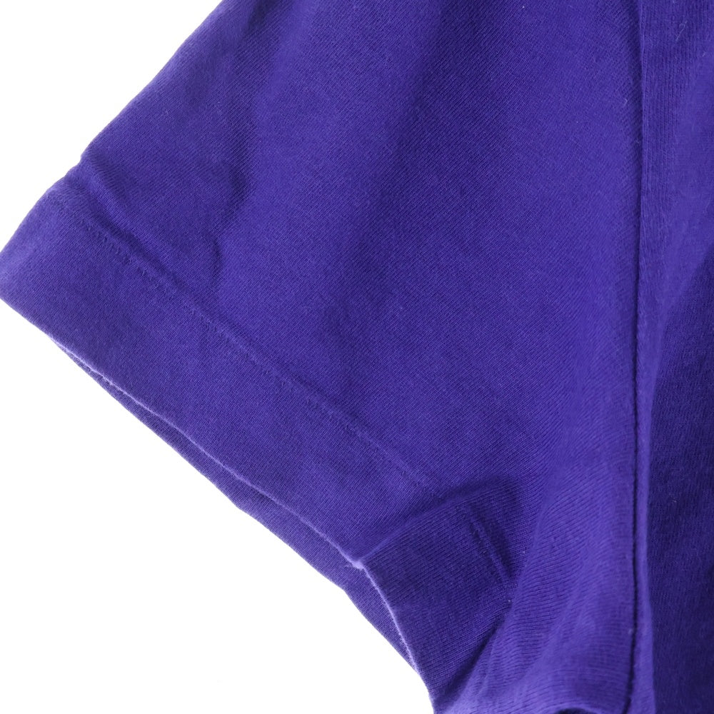 tricot COMME des GARCONS(トリコ コム デ ギャルソン) 06SS レースデザイン クルーネック 半袖Tシャツカットソー パープル TQ-T010 AD2005 レディース