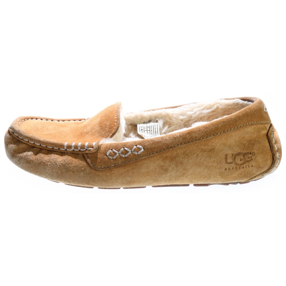 UGG(アグ) ANSLEY アンスレー スエード モカシン ローファー ブラウン F19012K レディース