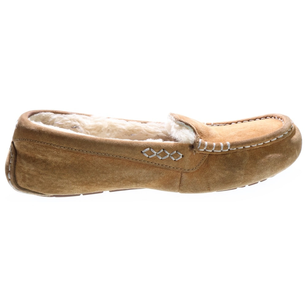 UGG(アグ) ANSLEY アンスレー スエード モカシン ローファー ブラウン F19012K レディース