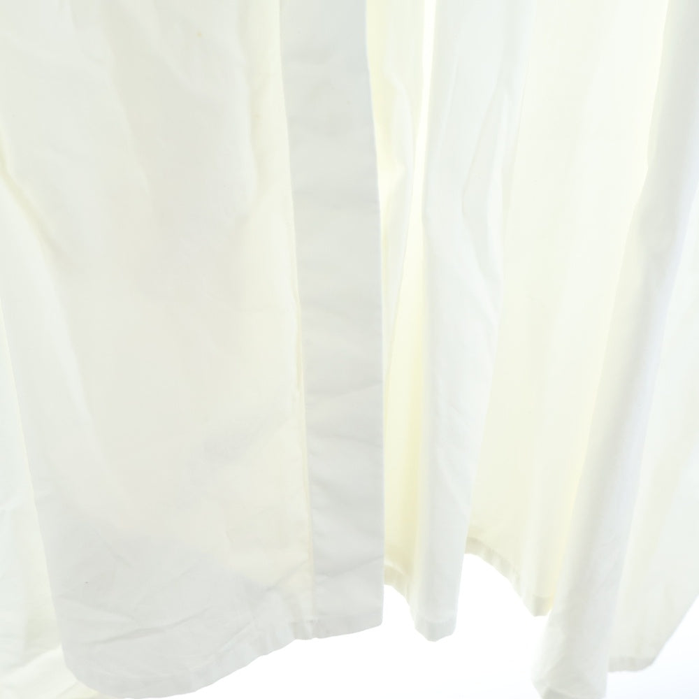 Maison Martin Margiela(メゾンマルタンマルジェラ) 12SS 比翼ボタン コットン ポンチョ シャツ ホワイト S51DL0138 レディース