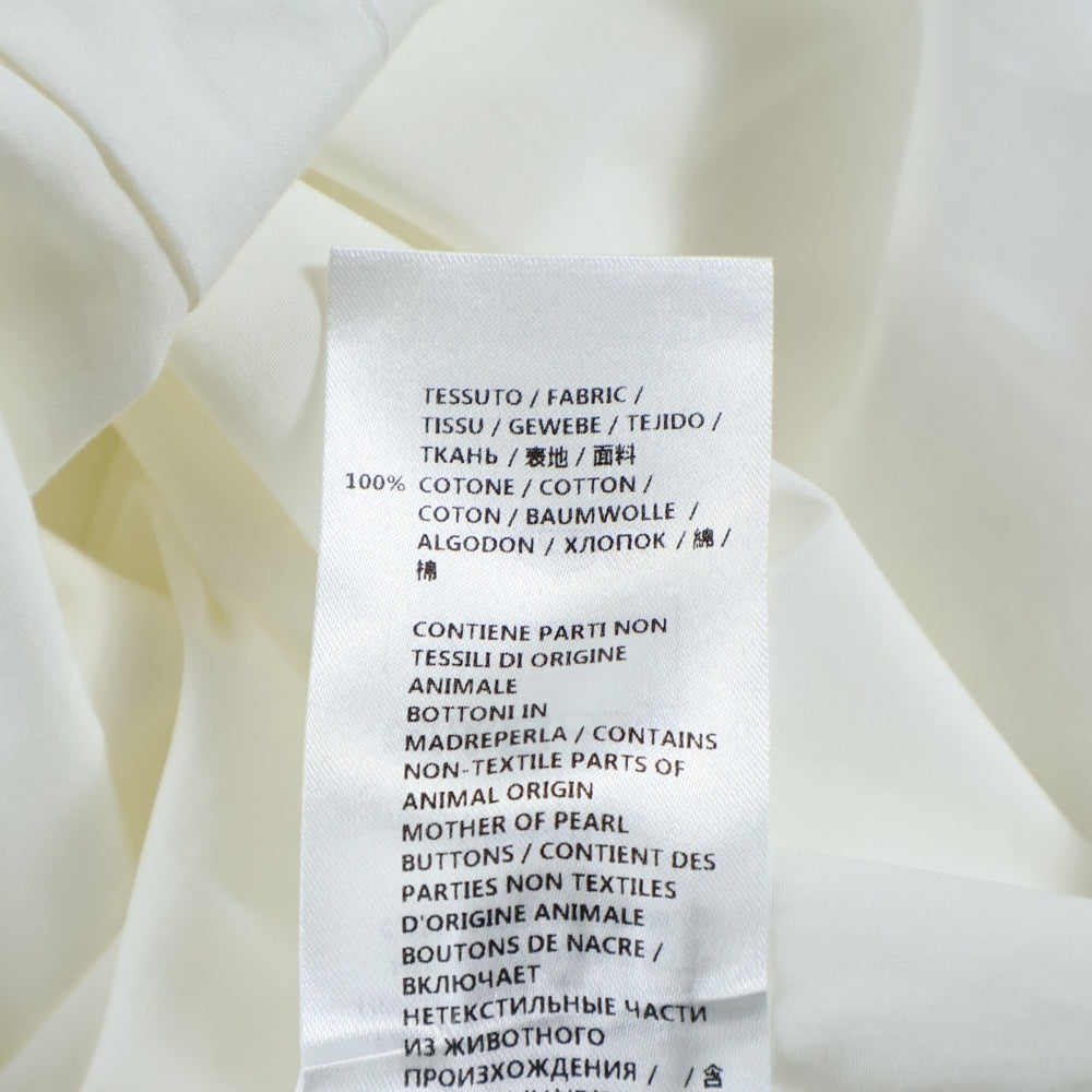 STELLA McCARTNEY(ステラマッカートニー) バック オープン フリル リボン デザイン 長袖シャツ ホワイト 383207 レディース