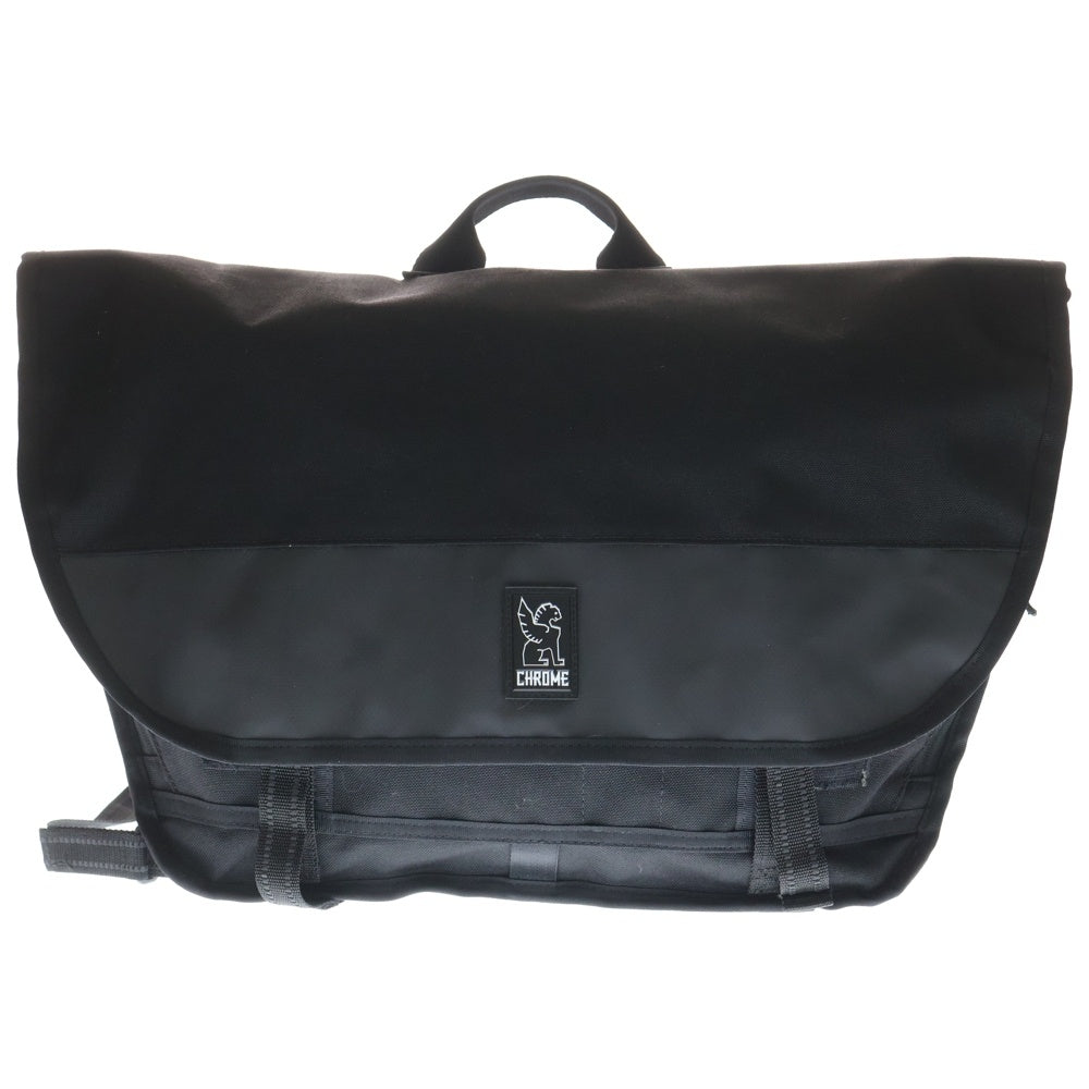 CHROME(クローム) CITIZEN シチズン ロゴパッチ メッセンジャー ショルダーバッグ ブラック