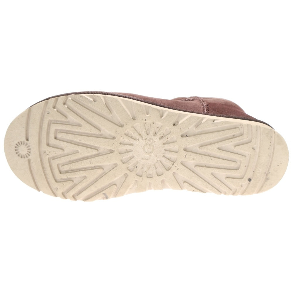 UGG(アグ) ボアライニング アンクル ムートンブーツ ブラウン US10/28cm