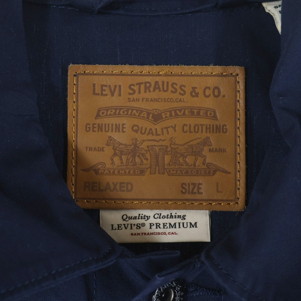 Levi's premium(リーバイスプレミアム) 1st ファーストタイプ コットン トラッカージャケット ネイビー PC9-A3174-0016