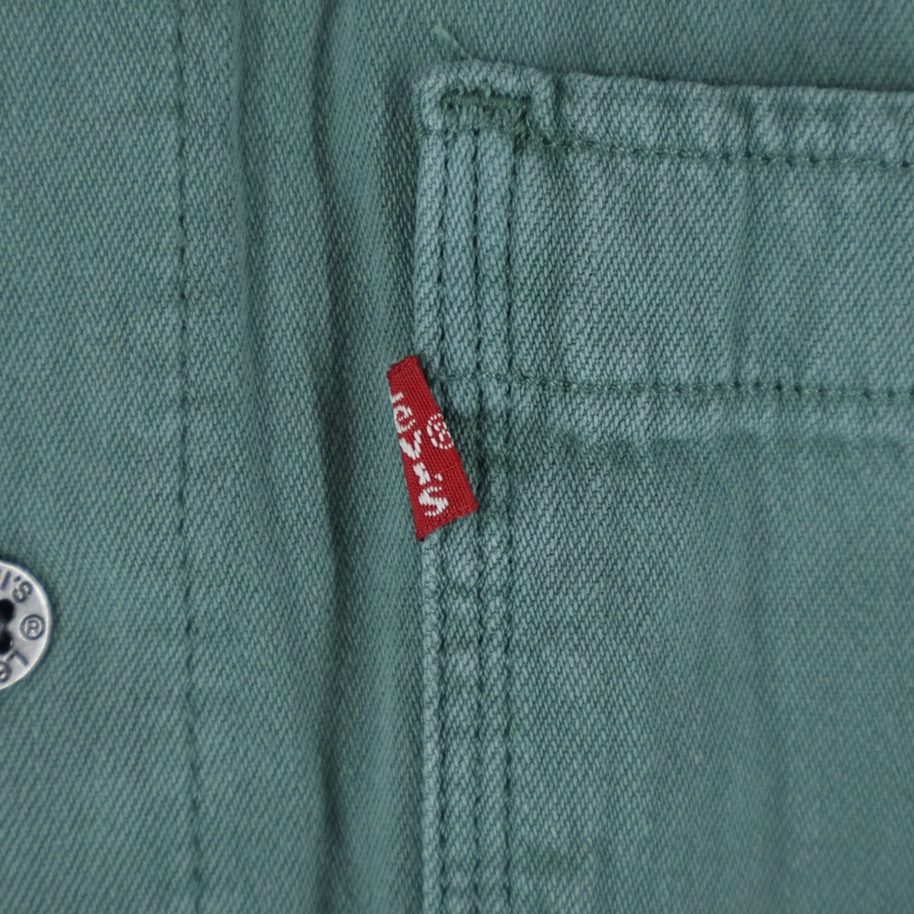 Levi's(リーバイス) RELAXED リラックスド コットン ワーク 長袖シャツ グリーン PC9-A7224-0000
