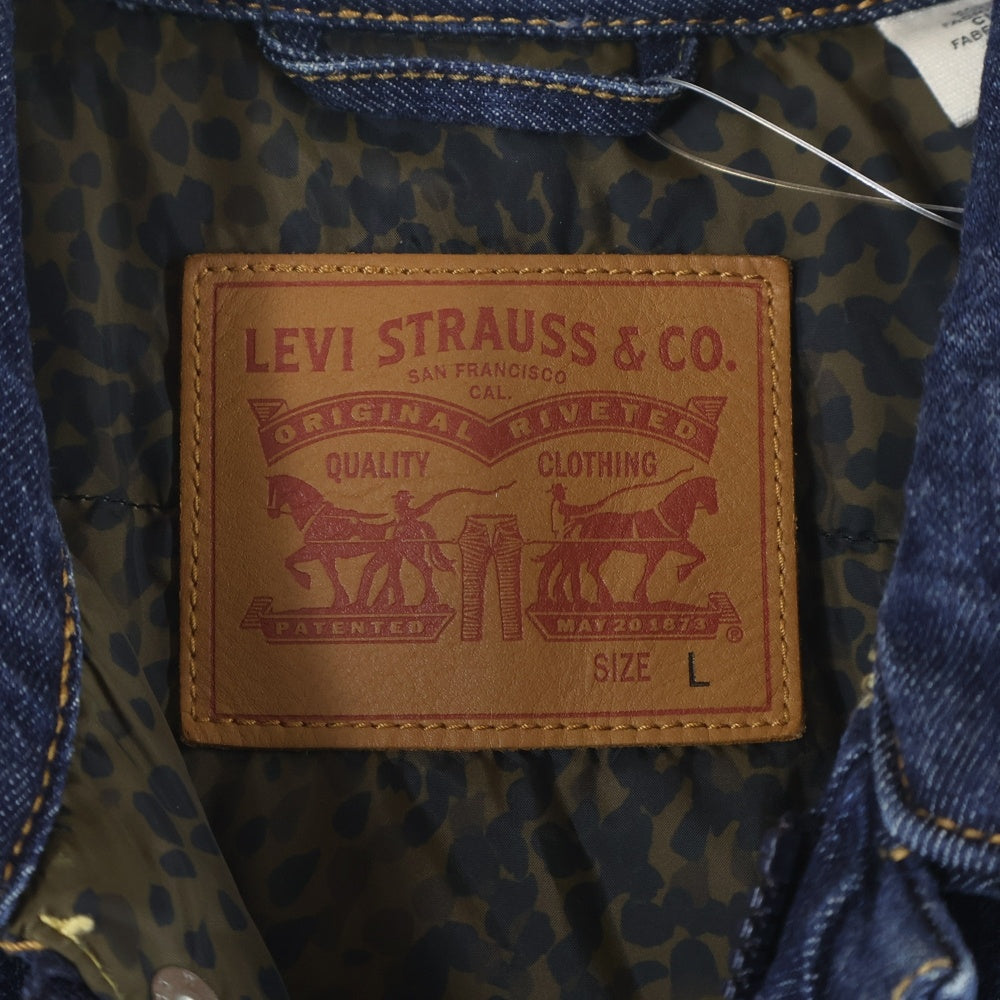 Levi's(リーバイス) 700Fill Down Denim Jacket デニム ダウンジャケット インディゴ PC9-35626-0000
