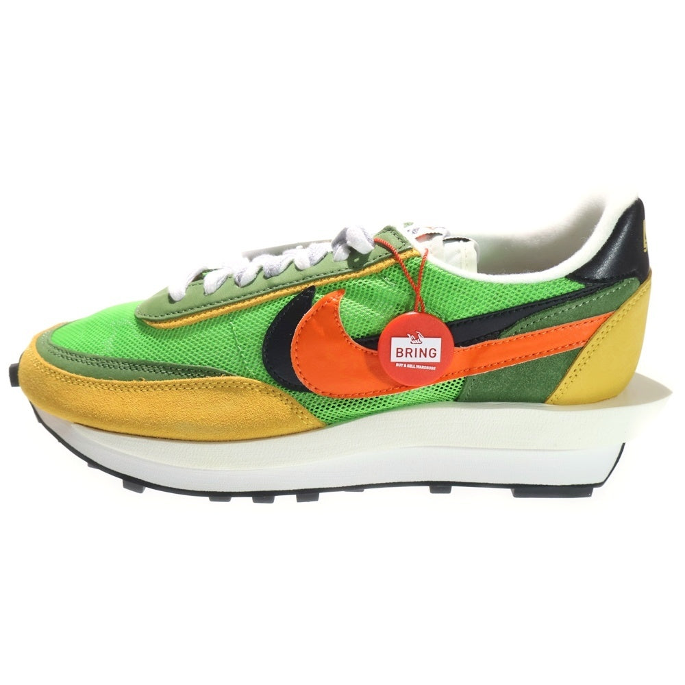 NIKE(ナイキ) ×sacai LD WAFFLE サカイ LD ワッフル ローカットスニーカー グリーン/オレンジ US9/27cm BV0073-300