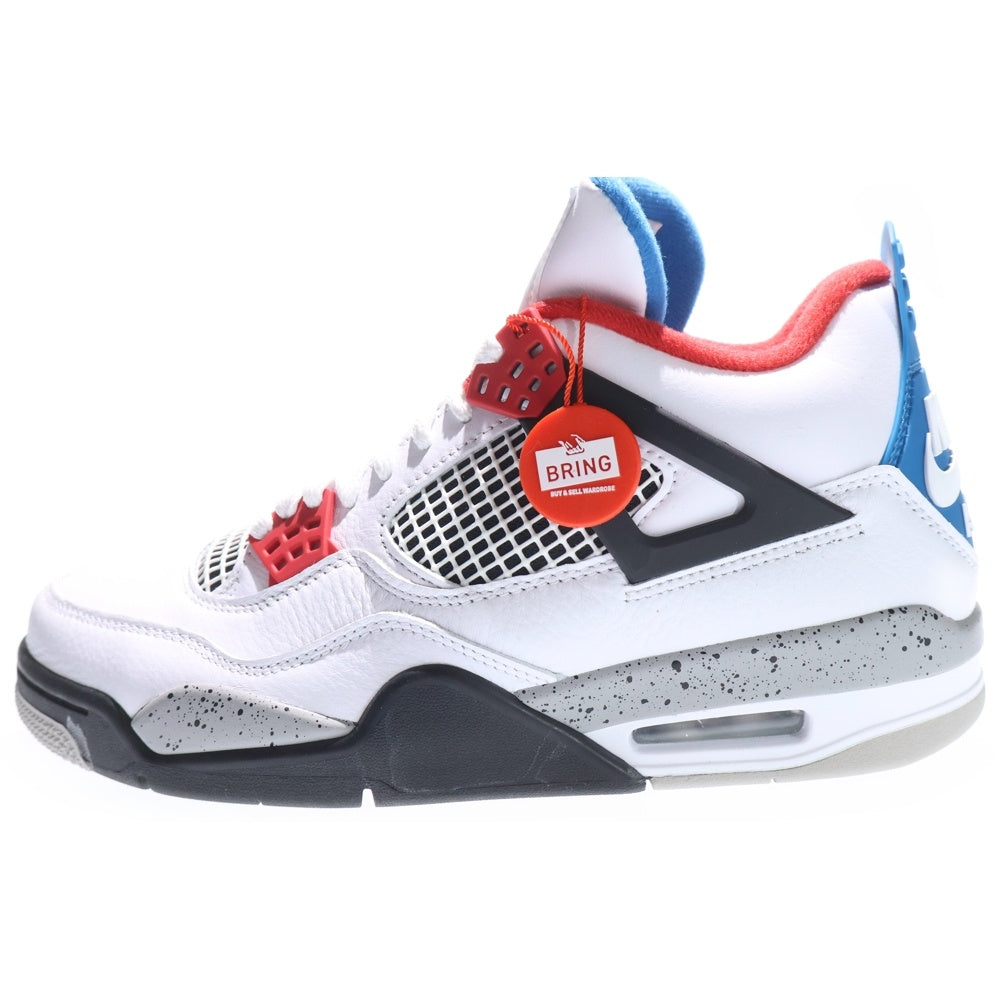 NIKE(ナイキ) AIR JORDAN 4 RETRO SE WHAT THE 4 エアジョーダン4 レトロ ワット ザ 4 ハイカットスニーカー ホワイト US9/27cm CI1184-146