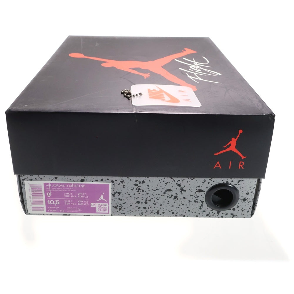 NIKE(ナイキ) AIR JORDAN 4 RETRO SE WHAT THE 4 エアジョーダン4 レトロ ワット ザ 4 ハイカットスニーカー ホワイト US9/27cm CI1184-146