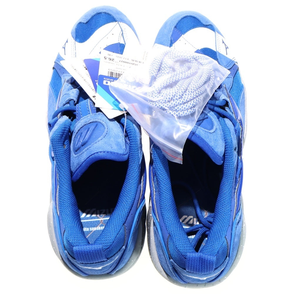 MIZUNO(ミズノ) ×MITA SNEAKERS WAVE RIDER 1 ミタスニーカー ウェーブライダー1 ローカットスニーカー ブルー US8.5/26.5cm D1GD180027