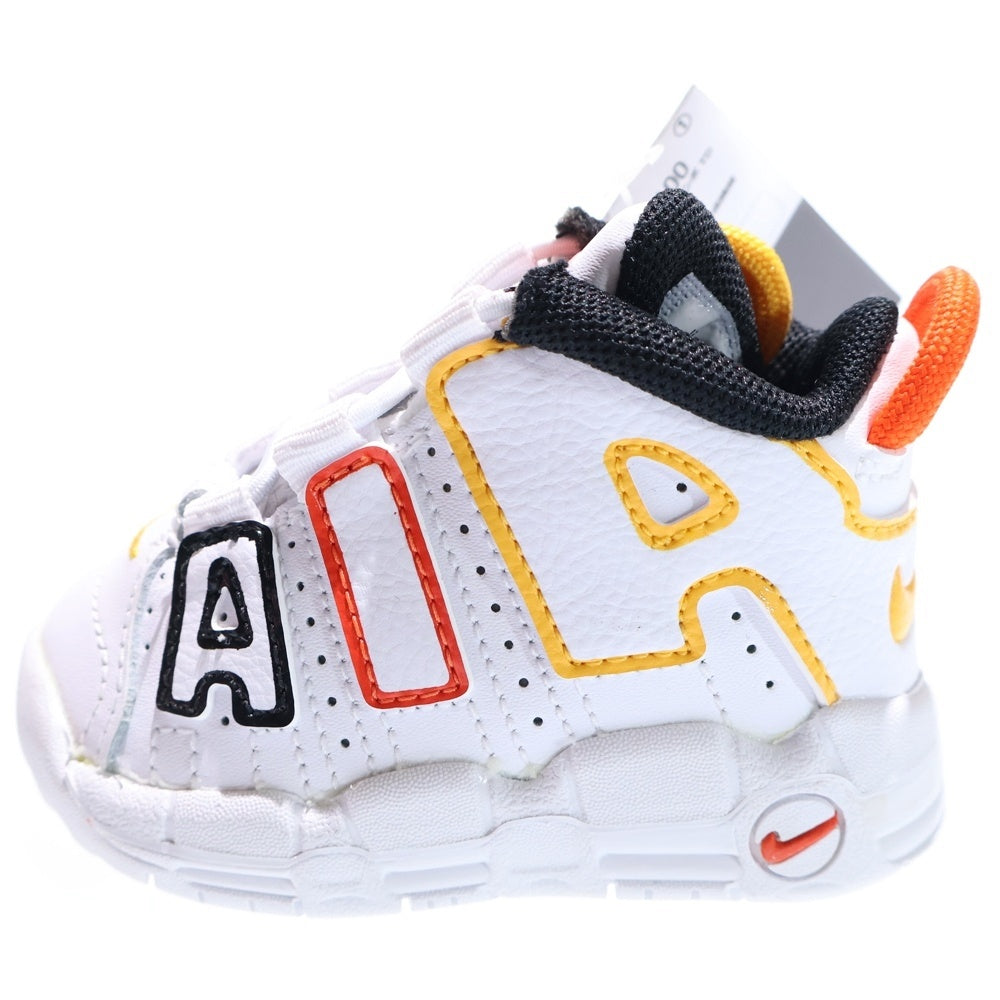 NIKE(ナイキ) TD AIR MORE UPTEMPO エア モアアップテンポ モアテン ローカットスニーカー ホワイト キッズ 3C/9cm DD9287-100