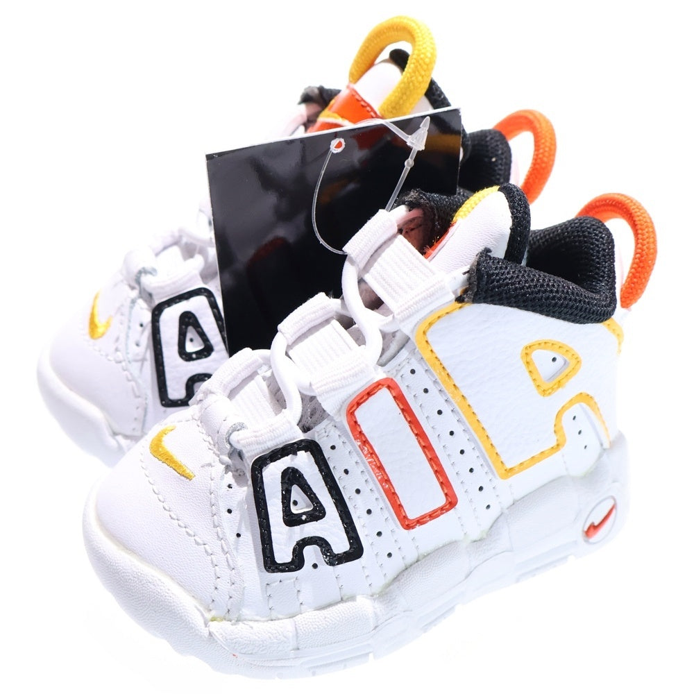 NIKE(ナイキ) TD AIR MORE UPTEMPO エア モアアップテンポ モアテン ローカットスニーカー ホワイト キッズ 3C/9cm DD9287-100