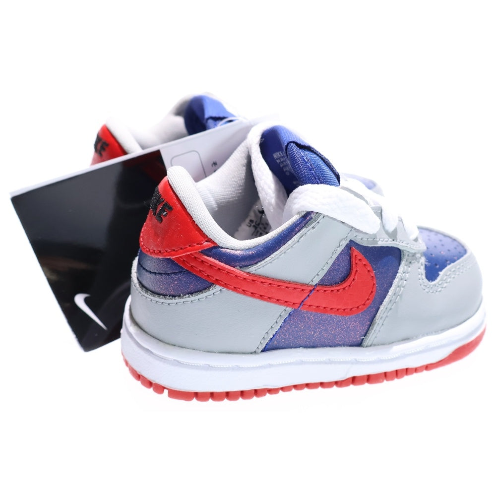 NIKE(ナイキ) TD DUNK LOW SAMBA ダンク ローカットスニーカー サンバ グレー キッズ 3C/9cm DB4605-400