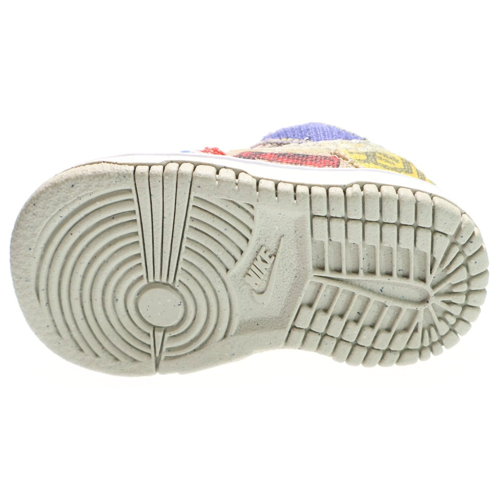 NIKE(ナイキ) TD DUNK LOW CITY MARKET ダンク シティマーケット ローカットスニーカー マルチ キッズ 3C/9cm DD3575-900