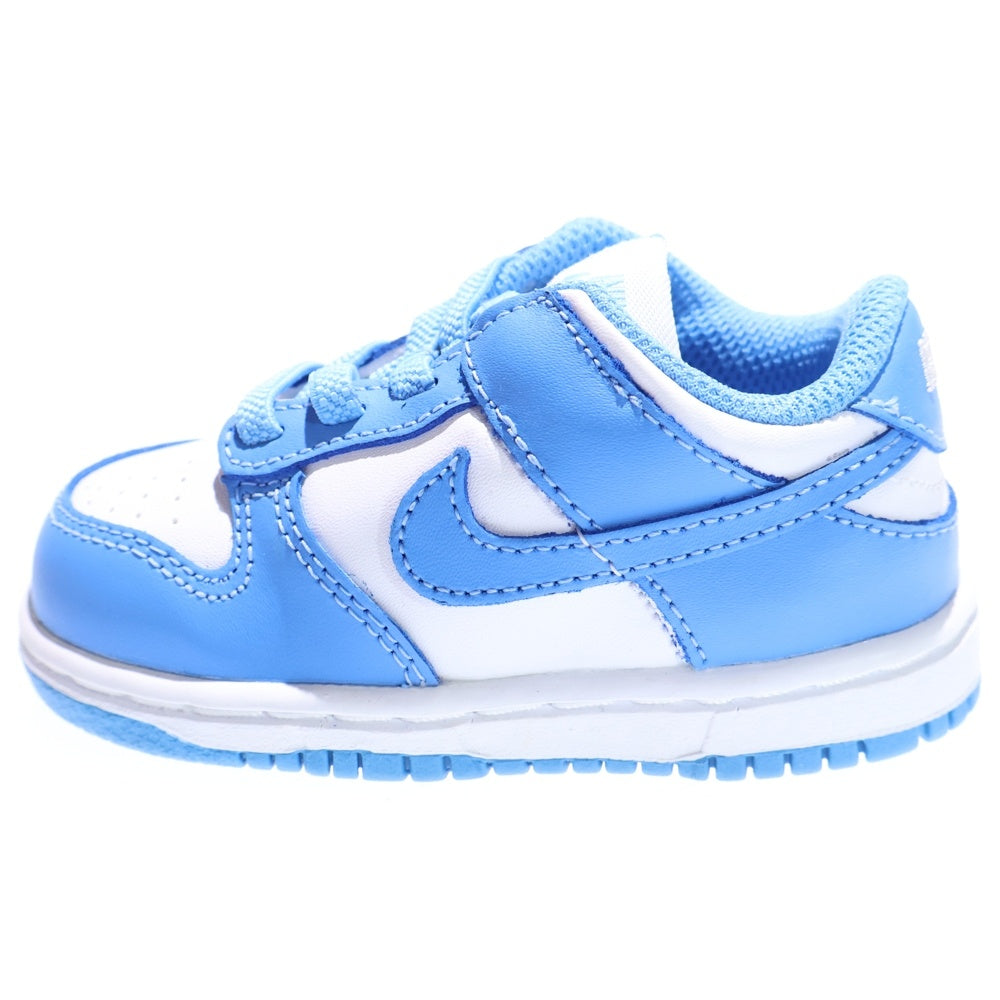 NIKE(ナイキ) TD DUNK LOW UNIVERSITY BLUE ダンク ローカットスニーカー ユニバーシティブルー ブルー キッズ 6C/12cm CW1589-103