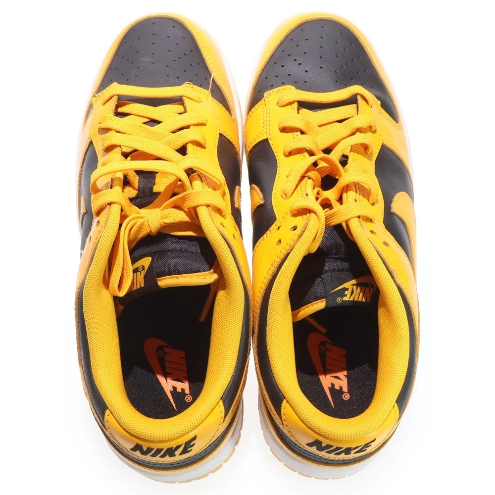 NIKE(ナイキ) DUNK LOW RETRO CHAMPIONSHIP GOLDROD ダンク レトロ チャンピオンシップ ゴールドロッド ローカットスニーカー ブラック/イエロー US10/28cm DD1391-004