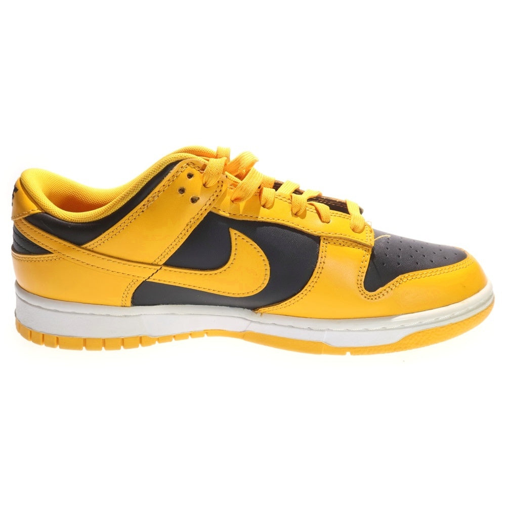 NIKE(ナイキ) DUNK LOW RETRO CHAMPIONSHIP GOLDROD ダンク レトロ チャンピオンシップ ゴールドロッド ローカットスニーカー ブラック/イエロー US10/28cm DD1391-004