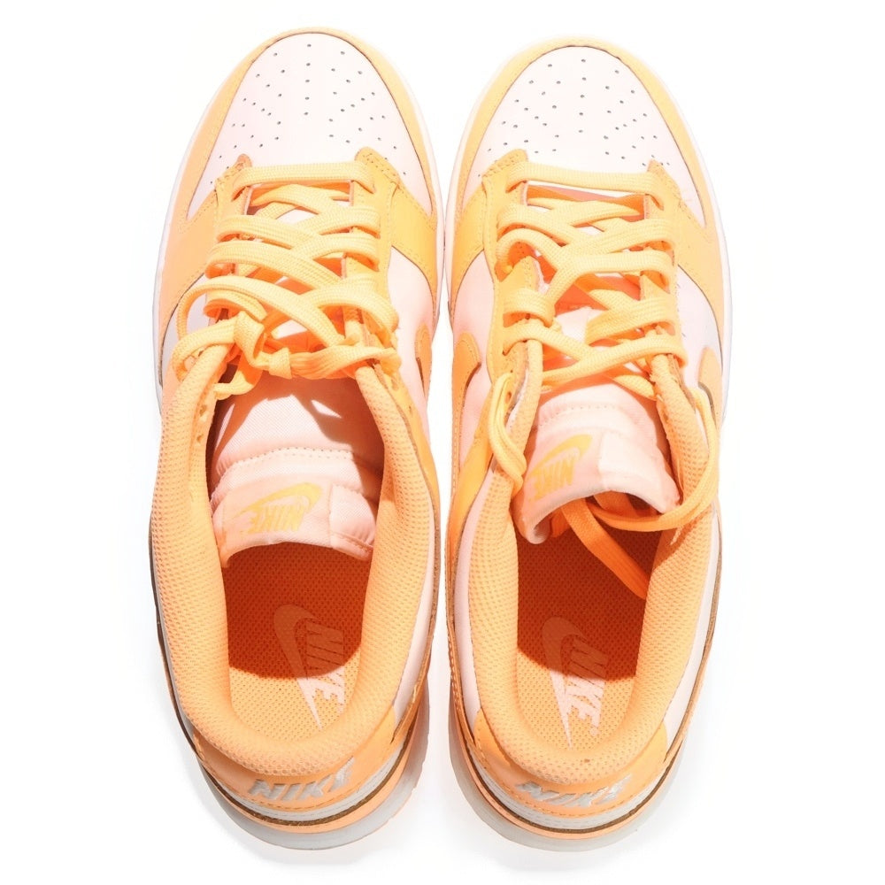 NIKE(ナイキ) WMNS DUNK LOW PEACH CREAM ウィメンズ ダンク ピーチクリーム ローカットスニーカー オレンジ US12/29cm DD1503-801 レディース