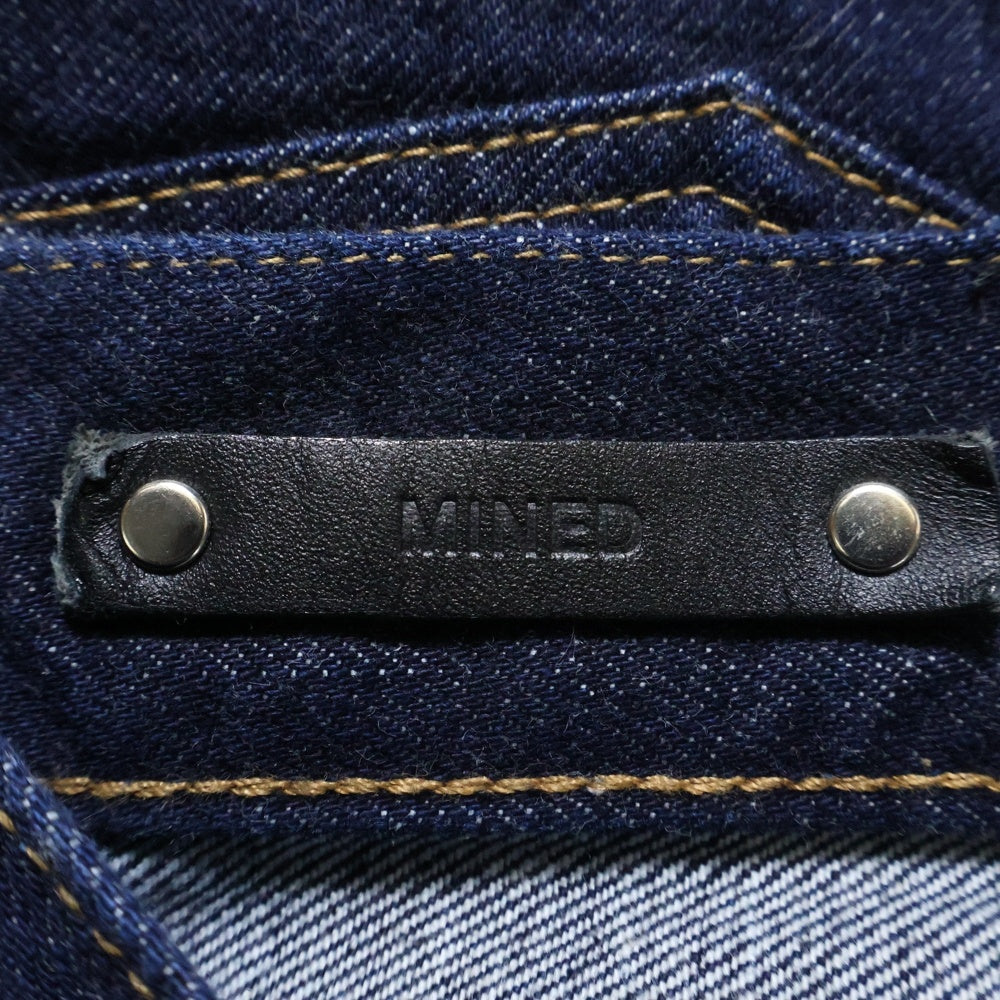 MINEDENIM(マインデニム) テーパード デニム パンツ インディゴ FPK109-80-342-10