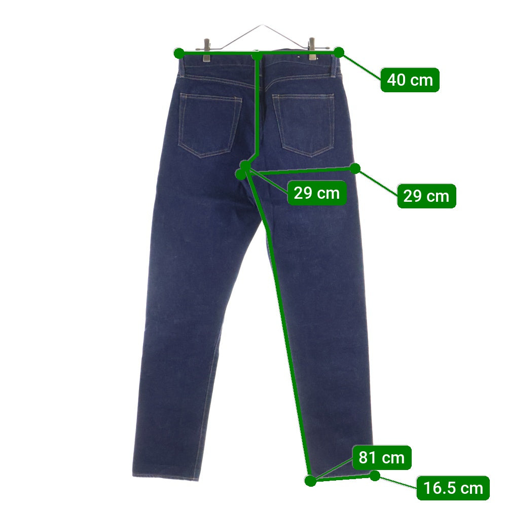 MINEDENIM(マインデニム) テーパード デニム パンツ インディゴ FPK109-80-342-10