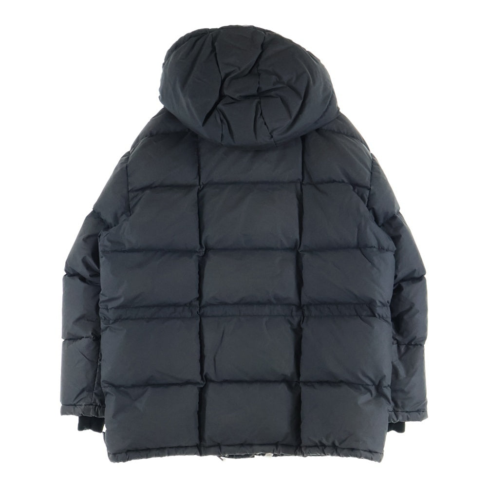 NEIGHBORHOOD(ネイバーフッド) 24SS FADED DOWN JACKET フェード ジップアップ ナイロン ダウンジャケット ブラック 242SZNH-JKM06