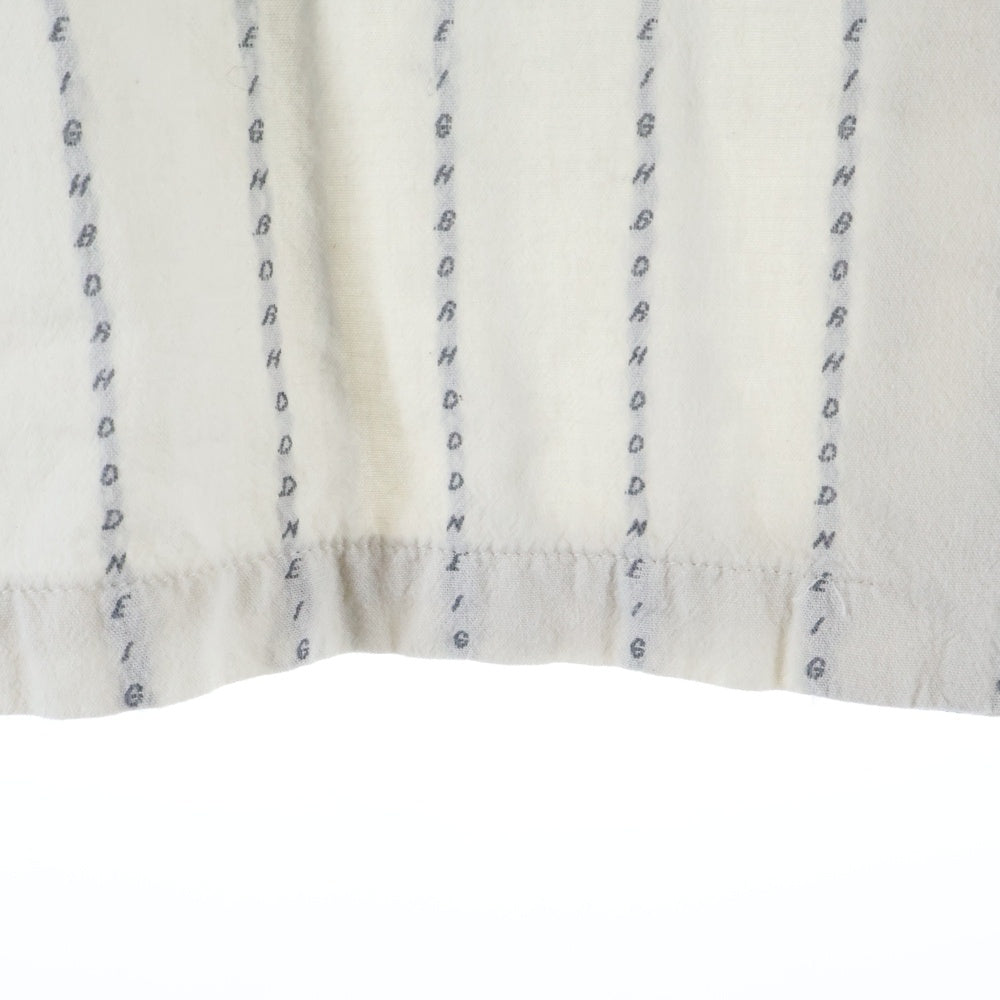 NEIGHBORHOOD(ネイバーフッド) 25SS DOBBY HAWAIIAN SHIRT SS ドビー ロゴストライプ 半袖シャツ グレー 251TSNH-SHM08