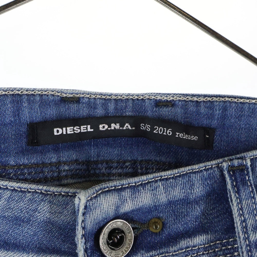 DIESEL(ディーゼル) 18SS SLEENKER スリムフィット ダメージ加工 ストレート スキニーパンツ デニムパンツ インディゴ