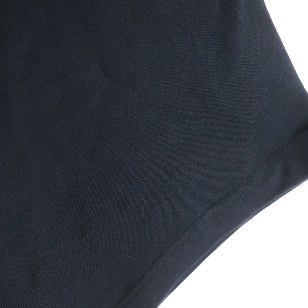 LAD MUSICIAN(ラッドミュージシャン) グラフィックプリント クルーネック オーバーサイズ 半袖Tシャツ カットソー ブラック