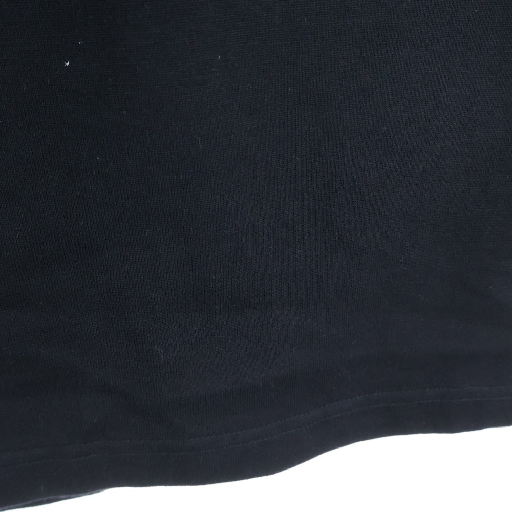 LAD MUSICIAN(ラッドミュージシャン) グラフィックプリント クルーネック オーバーサイズ 半袖Tシャツ カットソー ブラック