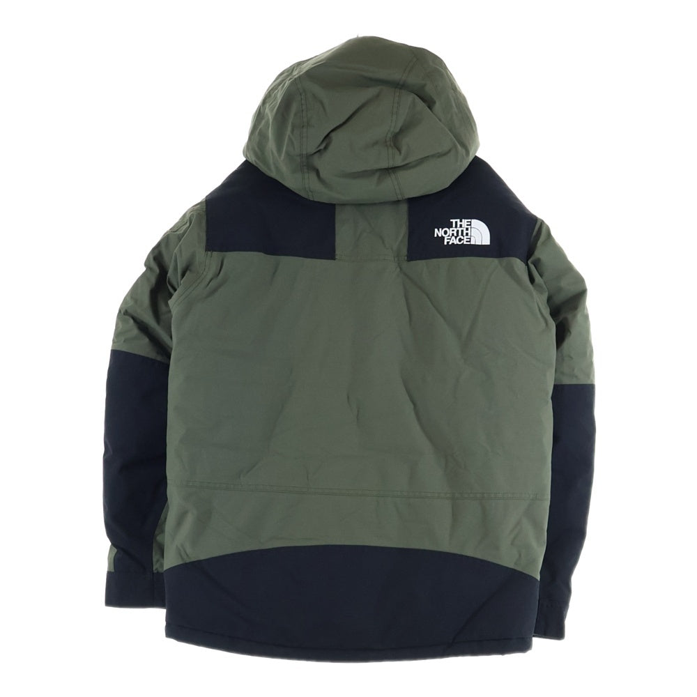 THE NORTH FACE(ザノースフェイス) MOUNTAIN DOWN JACKET GORE-TEX ゴアテックス フーデッド マウンテン ダウンジャケット カーキ ND91930