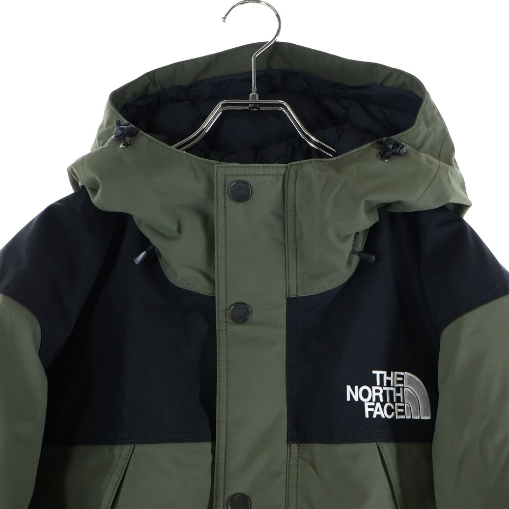 THE NORTH FACE(ザノースフェイス) MOUNTAIN DOWN JACKET GORE-TEX ゴアテックス フーデッド マウンテン ダウンジャケット カーキ ND91930