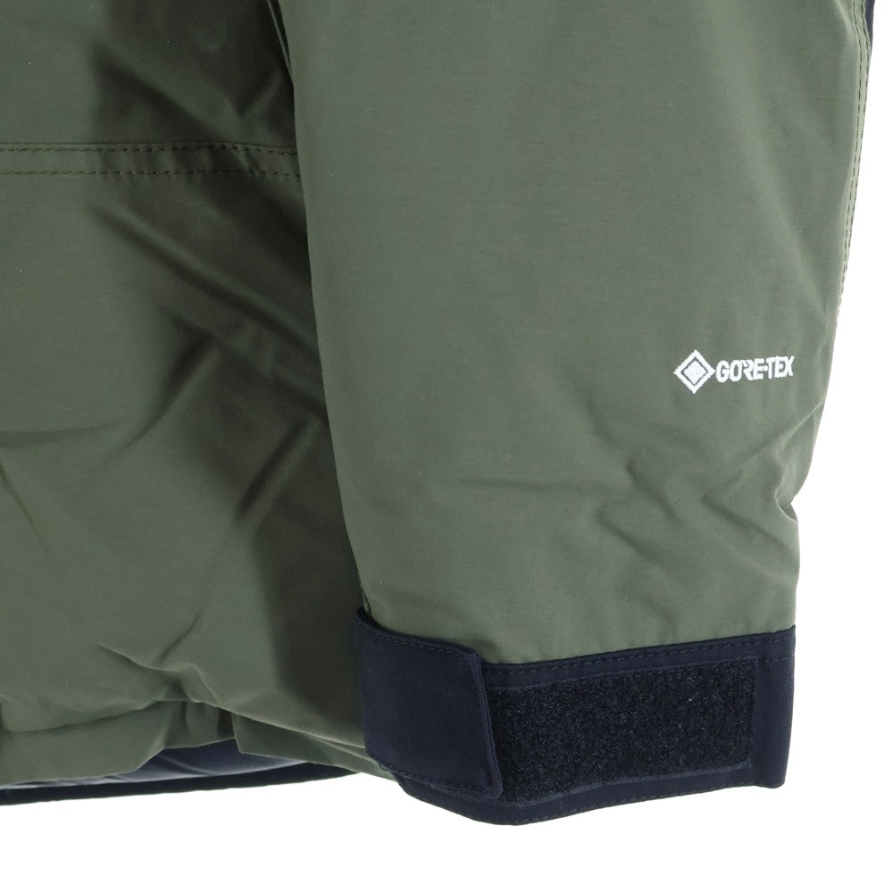 THE NORTH FACE(ザノースフェイス) MOUNTAIN DOWN JACKET GORE-TEX ゴアテックス フーデッド マウンテン ダウンジャケット カーキ ND91930