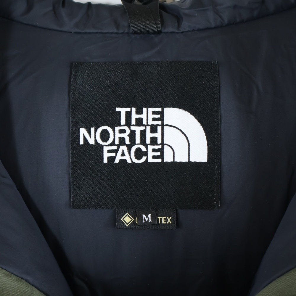 THE NORTH FACE(ザノースフェイス) MOUNTAIN DOWN JACKET GORE-TEX ゴアテックス フーデッド マウンテン ダウンジャケット カーキ ND91930